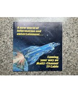 STARVIEW CABLE ENTERTAINMENT Cable TV Pamphlet brochure Vintage EARLY 1980s - $69.28