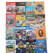Model Train Design Book Magazine Lot Traction Guide Detailing Scenery Railroader - £62.11 GBP