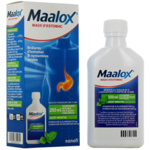Maalox Stomach Ache - Mint Flavor Oral Solution 250ML By Sanofi - £12.73 GBP