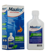 MAALOX STOMACH ACHE - MINT FLAVOR ORAL SOLUTION 250ML By SANOFI - $474.99 MXN