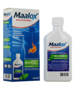 MAALOX STOMACH ACHE - MINT FLAVOR ORAL SOLUTION 250ML By SANOFI - £9.43 GBP