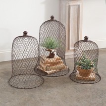 Set of Wire Bell Cloches- large sizes - £103.77 GBP