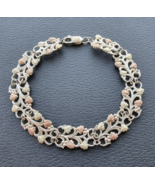 COLEMAN &amp; CO  BLACK HILLS 925 STERLING SILVER &amp; 12K GOLD BRACELET  7.5&quot; - $6,984.68 MXN