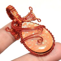 Australian Triplet Opal Wire Wrapped Handcrafted Copper Pendant 2.40&quot; SA 1311 - £3.98 GBP