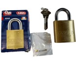 NEW Abus 83/45 300 Brass Lock Padlock Rekeyable Schlage - $29.69