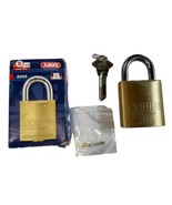 NEW Abus 83/45 300 Brass Lock Padlock Rekeyable Schlage - £23.40 GBP