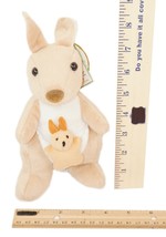 Vintage Kangaroo w/ Baby Plush - Windwill Beanz Toy 8&quot; Stuffed Animal Fi... - £4.69 GBP