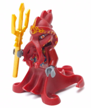 Lego 8078 Atlantis Squid Warrior Minifigure Octopus Portal of Sea Ocean atl007 - £11.32 GBP