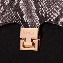The Venezia Black Leather Handbag image 4