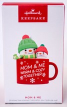 Hallmark Mom &amp; Me Warm &amp; Cozy Together Marshmellows  Keepsake Ornament - £11.07 GBP