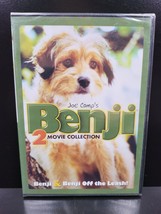 Benji 2 Movie Collection DVD Americas Favorite Dog Mutt Family Adventure Fun NEW - £7.39 GBP