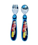 The First Years Disney Pixar Cars 3 Easy Grasp Fork &amp; Spoon Toddler Flat... - £7.95 GBP