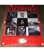 The Nice Price Promo Poster Vintage 1980 Cheap Trick Dan Fogelberg Billy... - $7,463.22 MXN