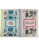 lot 2 Junior Deluxe Editions Hardcover vintage Toby Tyler Little Lord Fa... - £22.14 GBP
