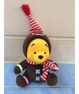 Disney Winnie The Pooh Bear dressed as Gingerbread Hood Plush Doll. X Ma... - $19.99
