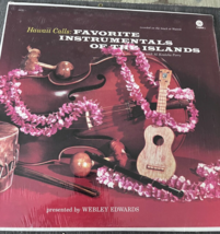 Hawaii Calls Favorite Instrumentals of the Islands Al Kealoha Perry LP SM-715 - £7.85 GBP