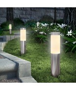 Artika LED Stainless Steel Solar Bollard Lights, 17 Lumens Per Light, Se... - €51,68 EUR