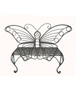 Modern Metamorphosis Metal Butterfly Garden Benches U Choose Color - $446.81 CAD+