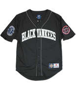 NLBM Negro Leagues Baseball Jersey Black Yankees - £58.92 GBP