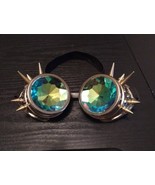 Steampunk Adult Kaleidoscope Goggles With Spikes - $14.75