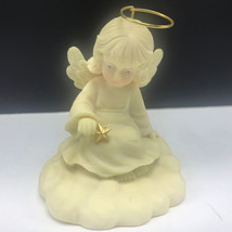 Studio Heavenly Angel Tom Rubel Retired Figurine Sculpture Sweet Memories Star - $17.77