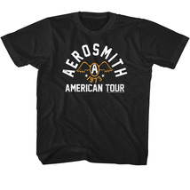 Aerosmith American Tour 1973 Kids T Shirt USA Rock Band Album Concert Merch - £18.47 GBP