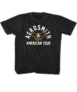 Aerosmith American Tour 1973 Kids T Shirt USA Rock Band Album Concert Merch - £18.56 GBP