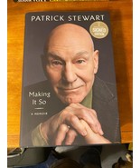 Patrick Stewart - Making It So Autographed - Signed Memoir Book Barnes A... - $142.49