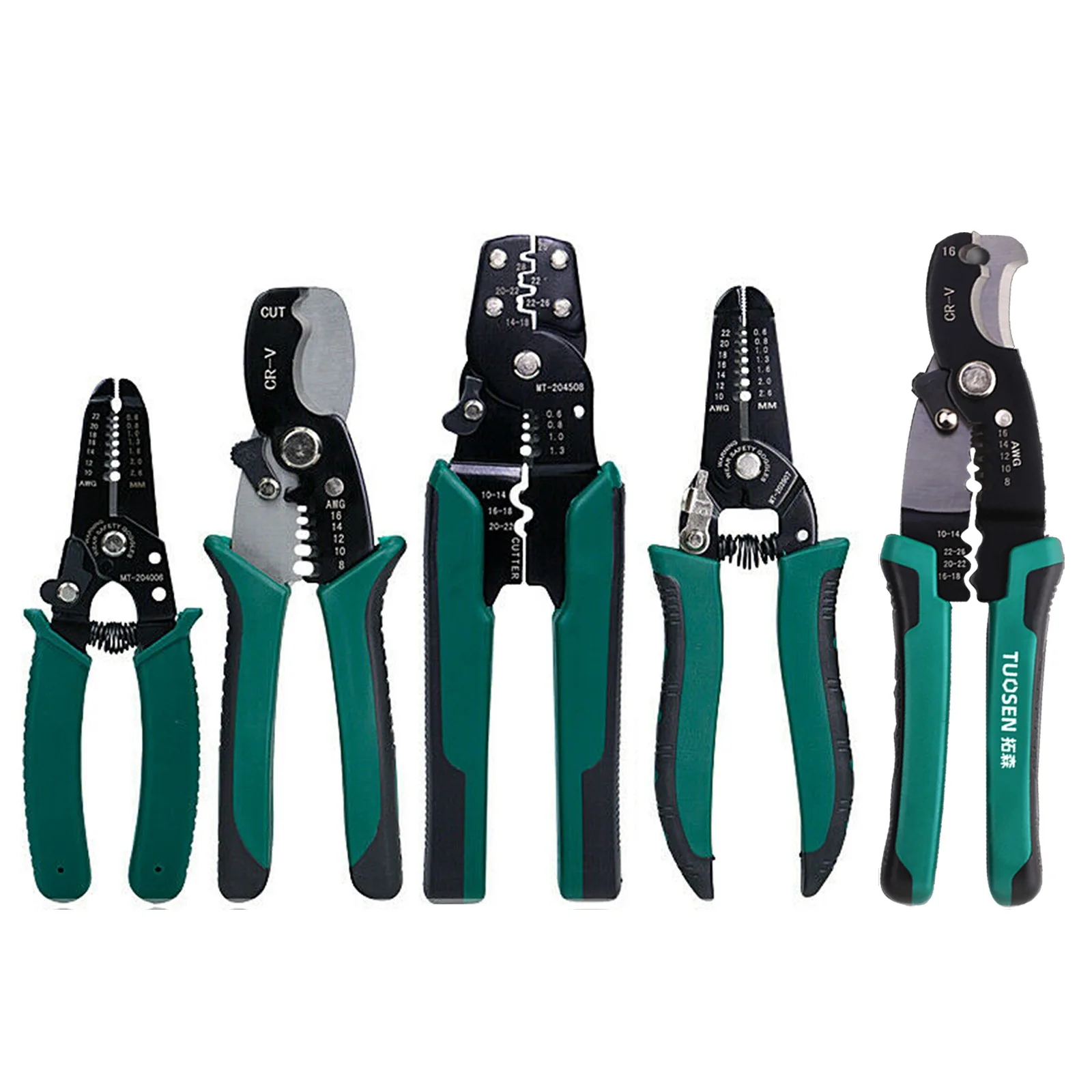 Wire Crimper/Stripper Multifunction Cable Cutter Crimper Plier Electrician - £9.86 GBP+