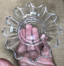 Clear Indiana Glass Candle-Lite Celestial Votive Candle Holder - $9.90