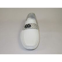 Men's Driving Shoes GENIO Turkey Casual Dress Genuine Leather 120580346 White image 2