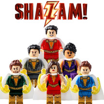 6pcs/set DC Shazam Family - Mary Darla Dufley Eugene Choi Pedro Minifigures - £12.86 GBP