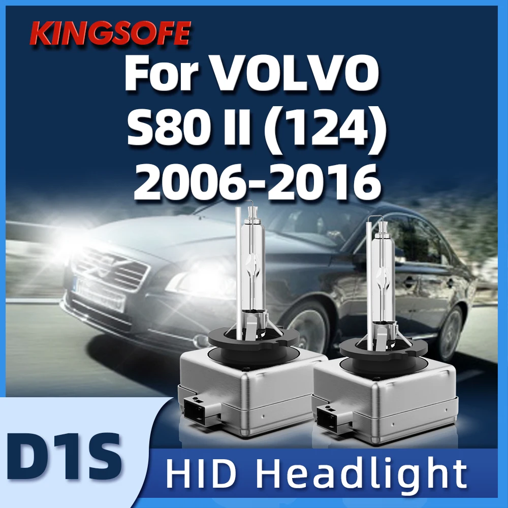 2pcs hid xenon d1s auto lights car bulb headlights for s80 ii 124 volvo 2006 2007 thumb200