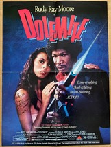 *DOLEMITE (1975) Vintage Original Poster INSCRIBED BY RUDY RAY MOORE Sca... - $250.00