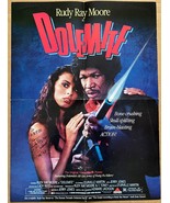 *DOLEMITE (1975) Vintage Original Poster INSCRIBED BY RUDY RAY MOORE Sca... - $250.00