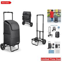 Multi-Functional Grocery Cart &amp; Hand Truck - Ideal for Shopping &amp; Laundr... - $120.73