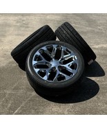 Chrome Snowflake 22&quot; Wheels Ironman H/T Tires For 2019-2025 Dodge Ram 15... - €1.960,72 EUR
