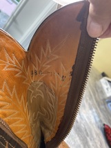 Laramie Hand Made cowboy boots in  brown Exotic leather  image 14
