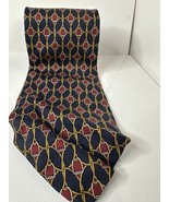 Vintage Pablo Gucci Equestrian Bold Pattern Italian Silk Neck Tie - $44.54