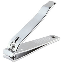 Professional Stainless Steel Toe Nail Clippers Curved Edge Cut Style - $12.34