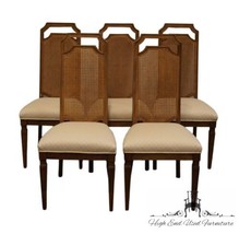 Set of 5 CENTURY FURNITURE Italian Neoclassical Tuscan Style Cane Back Dining... - £2,354.19 GBP