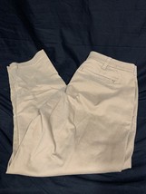 J Crew Tan Beige Khaki Pants Womans Size 0 KG Careerwear Fashion Slacks - £14.20 GBP