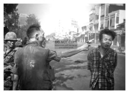 Saigon Execution By South Vietnam General Pulitzer Prize Wining 5X7 Photo - $8.49