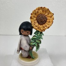 The Sunflower Figurine 10 313 The Children Of Ted DeGrazia Goebel 1983 W Germany - £37.17 GBP