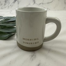 Hearth &amp; Hand Magnolia Target Morning Sunshine Coffee Mug Cream White Cup - £20.16 GBP