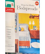 Vintage 1960 Singer Sewing Library How to Make Bedspreads Book No. 104 - €9,00 EUR