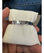    

CARTIER LOVE 18K WHITE GOLD BRACELET SIZE 16 - B3953 - $4,895.75