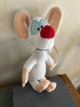 Vintage  Pinky &amp; The Brain Pinky Plush Stuffed Animal doll Toy Warner Br... - £31.03 GBP