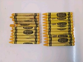 Crayola Retired Dandelion Yellow Crayons Lot of 23 Discontinued Lakenzie... - $23.75