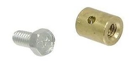 1963-1982 Corvette Hood Cable / Deck Lid Release Stop Brass With Screw - £11.55 GBP